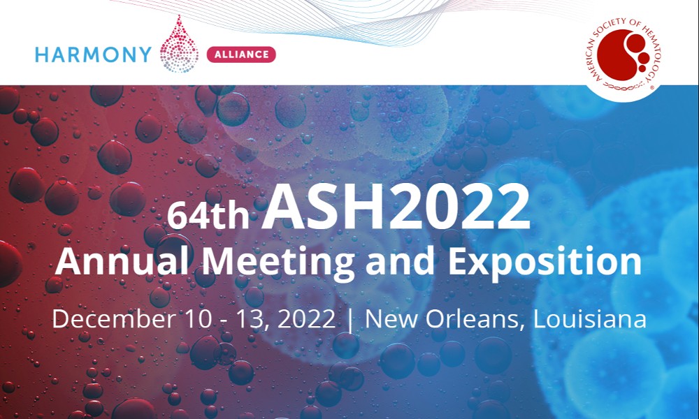 HARMONY Alliance participates in ASH2022