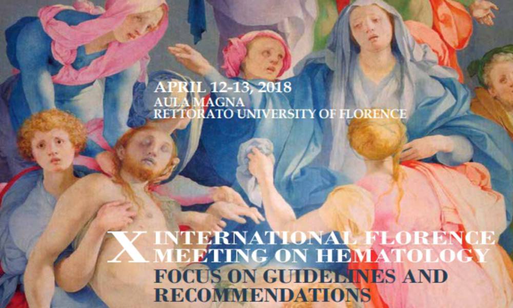 HARMONY presenting at X International Florence Meeting on Hematology