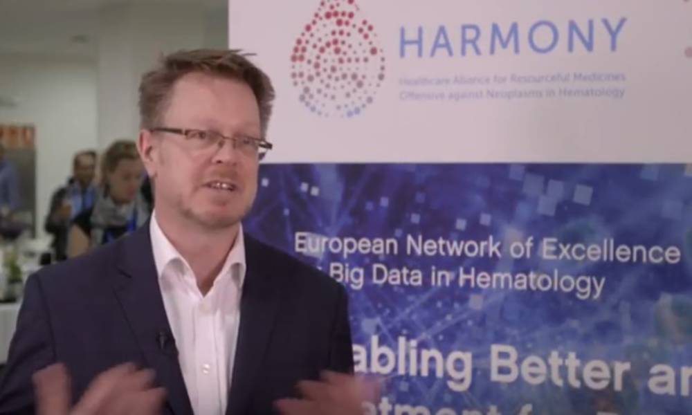 Jonathan Pearce, Lymphoma Coalition, about the importance of the patient perspective in HARMONY